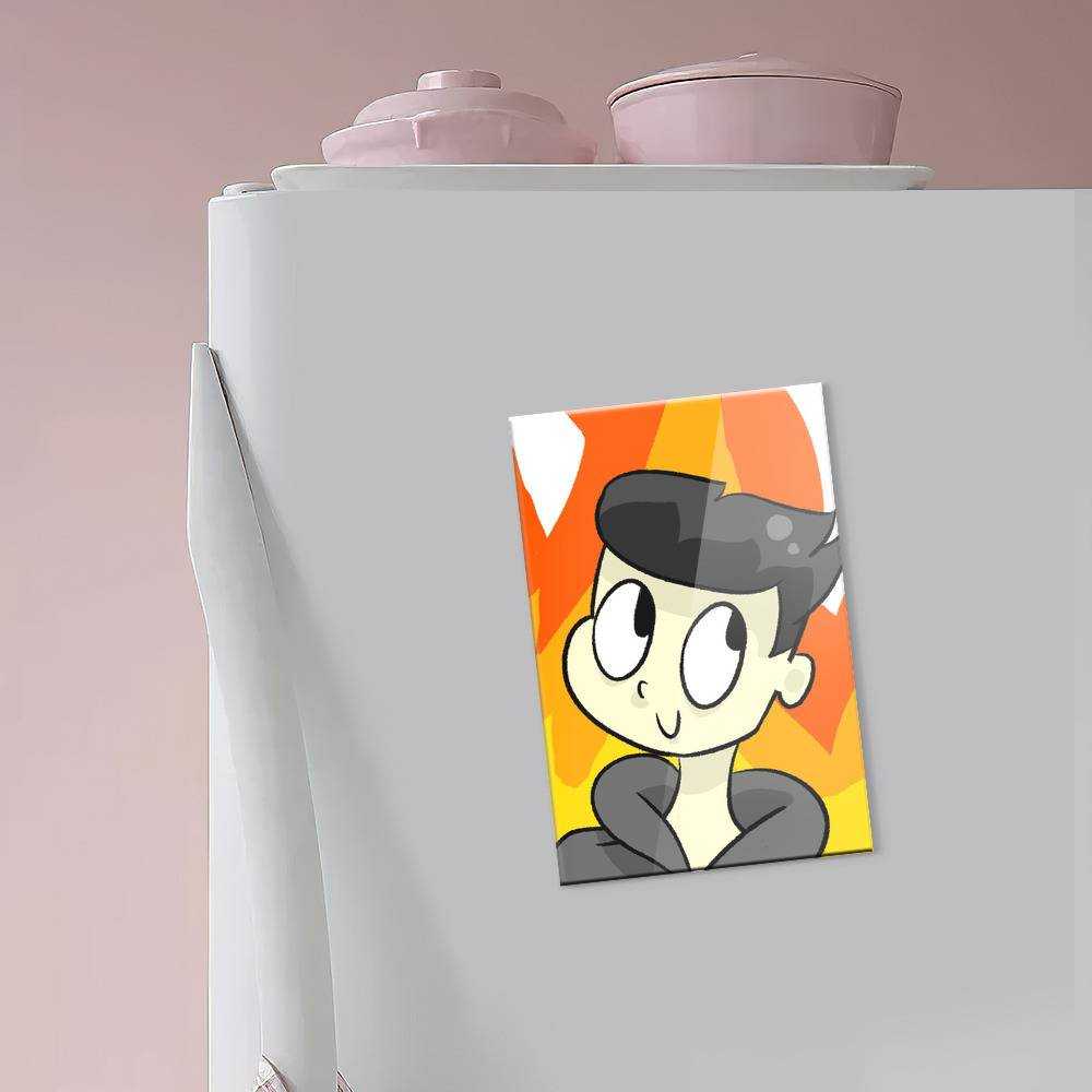 Prestonplayz Fridge Magnet TBNRFrags Fridge Magnet