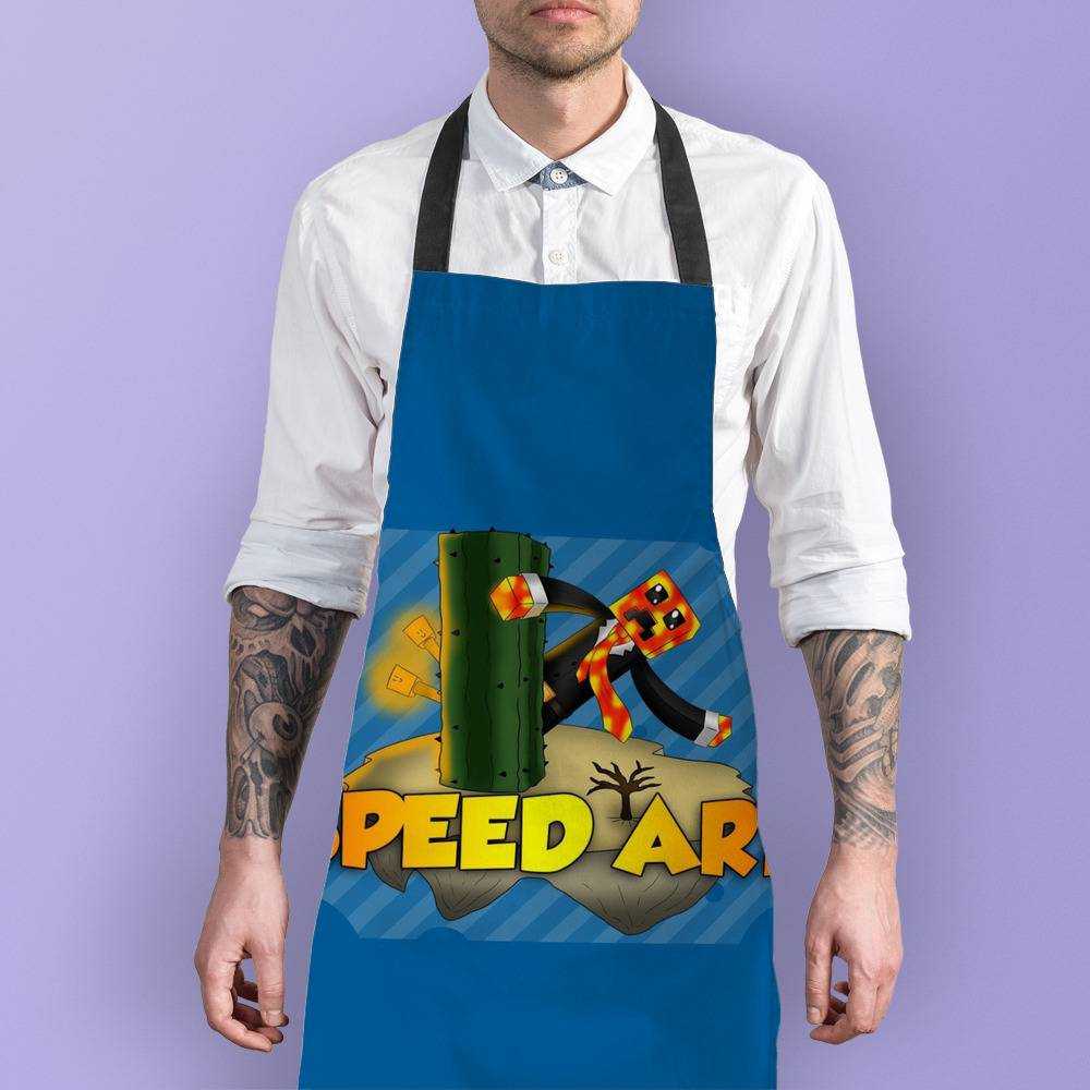 Prestonplayz Apron Speed Art Apron