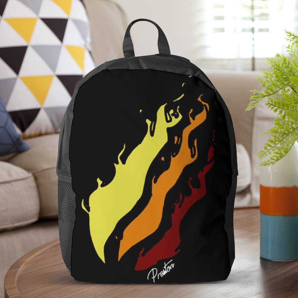 Preston Fire Backpack Logo Fire Nation Backpack