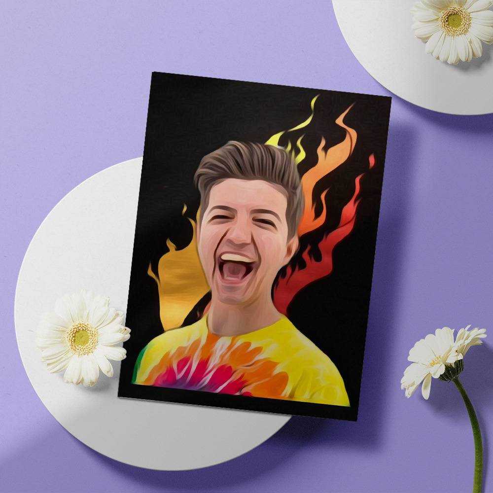 Prestonplayz Greeting Card Art Preston Greeting Card