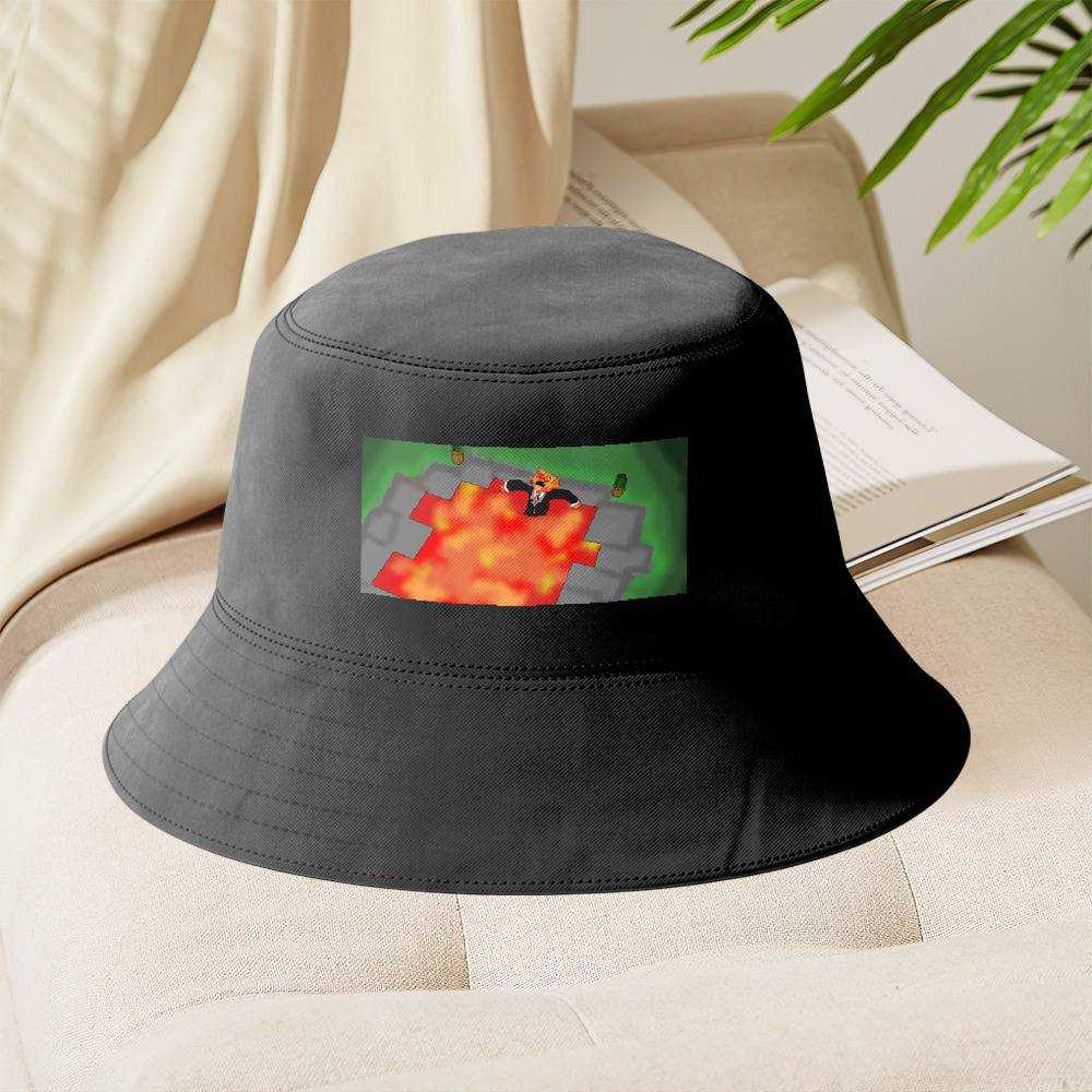 Prestonplayz Bucket Hat Unisex Sun Hat Bathing in the Pool Fisherman Hat