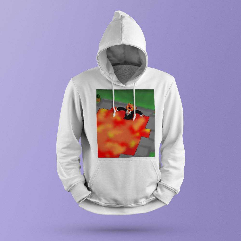 Prestonplayz Hoodie Bathing in the Pool Hoodie