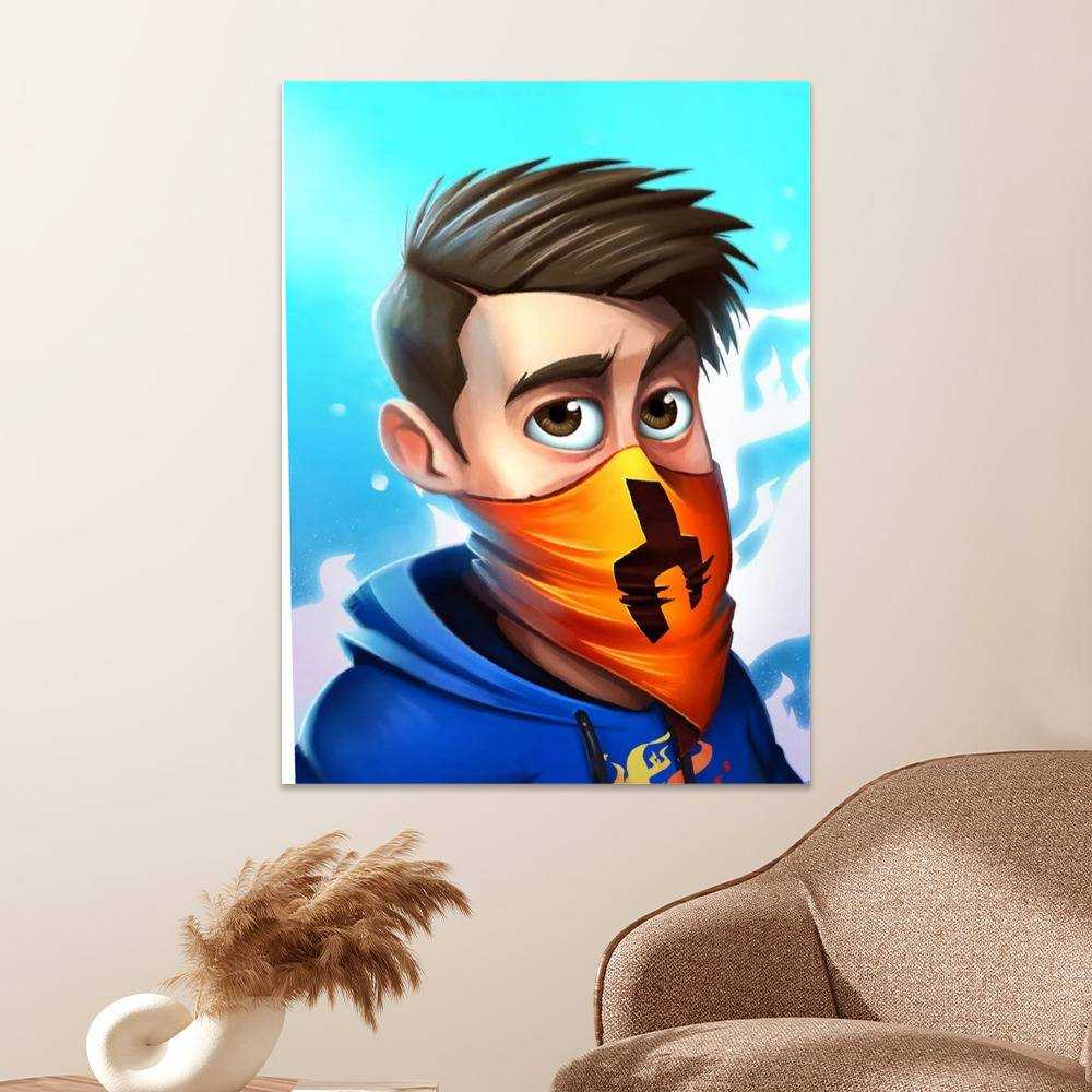 Prestonplayz Poster Vlogger Poster Wall Art Sticky Poster