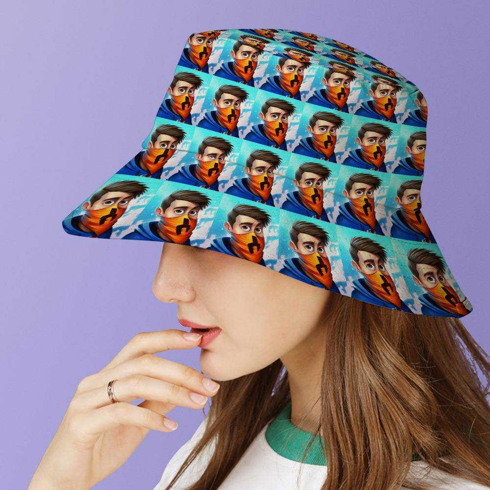 Prestonplayz Fisherman Hat Unisex Fashion Vlogger Bucket Hat