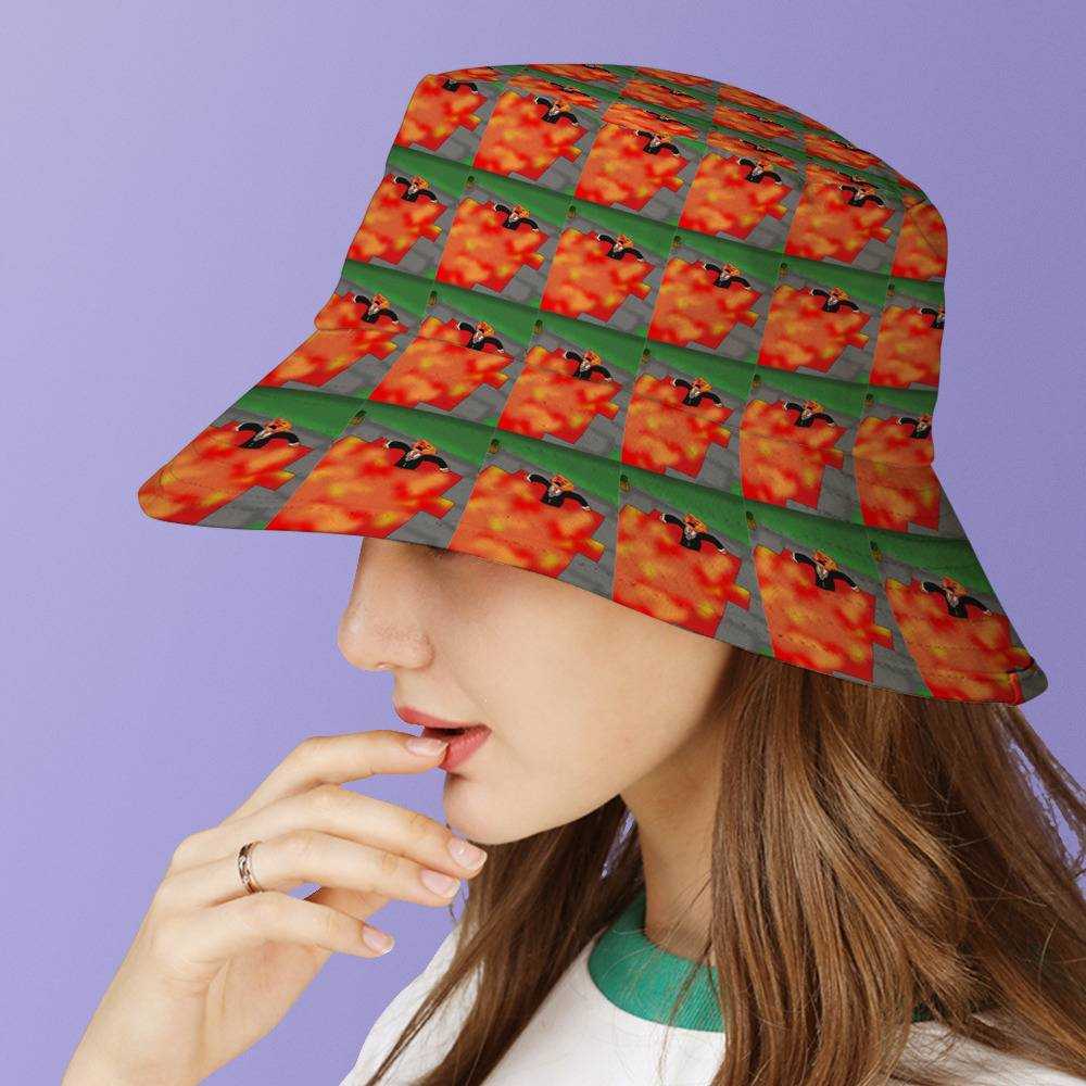 Prestonplayz Fisherman Hat Unisex Fashion Bathing in the Pool Bucket Hat