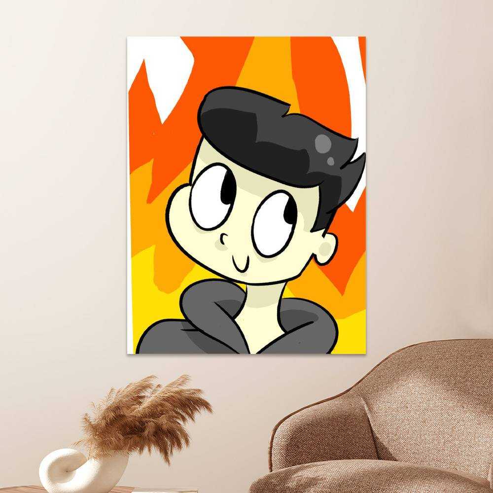 Prestonplayz Poster TBNRFrags Poster Wall Art Sticky Poster