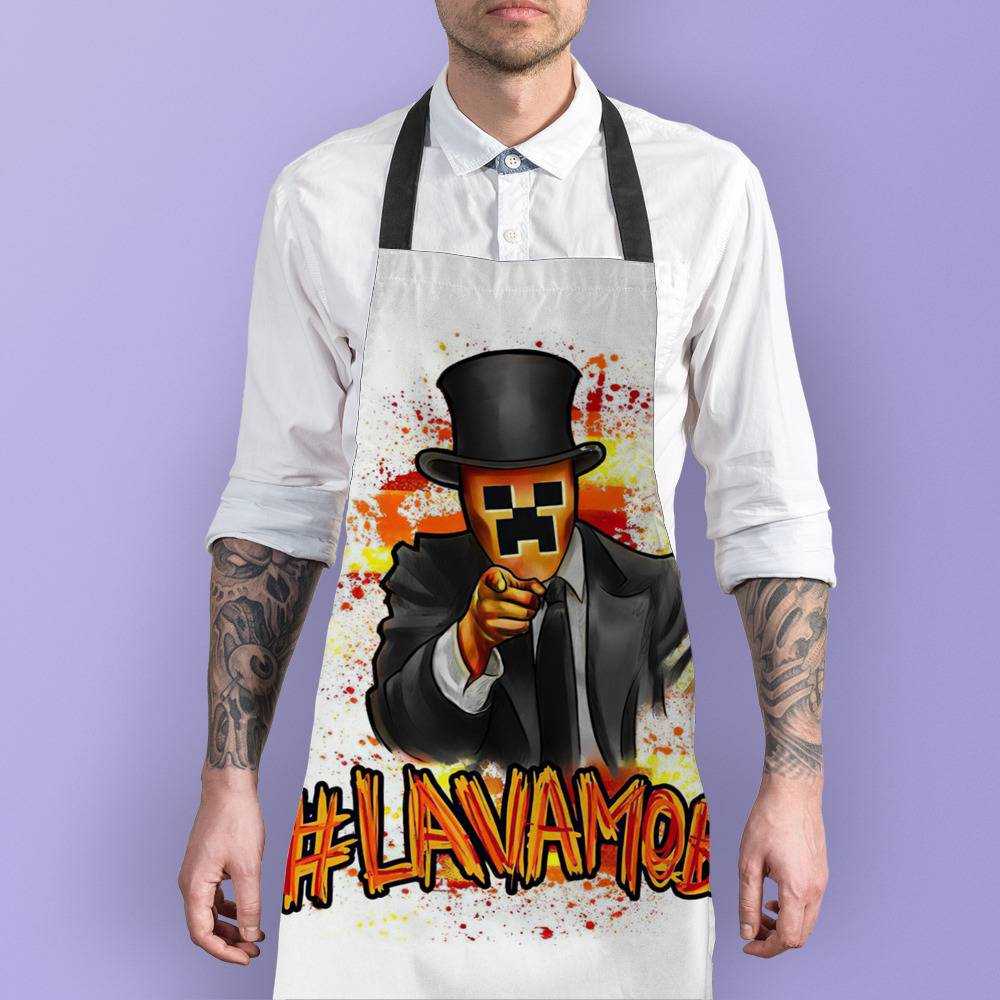 Prestonplayz Apron Lavamob Apron