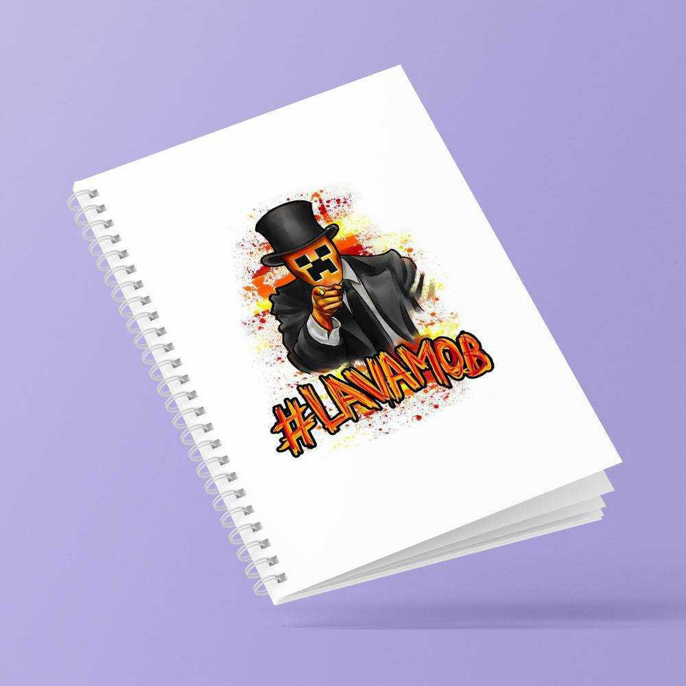 Prestonplayz Spiral Bound Notebook Journal Diary Lavamob Notebook