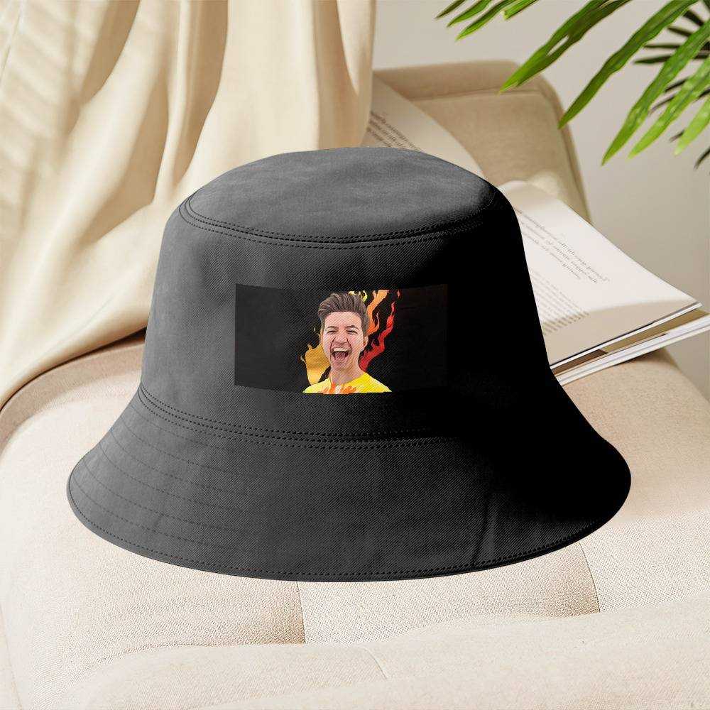 Prestonplayz Bucket Hat Unisex Sun Hat Art Preston Fisherman Hat