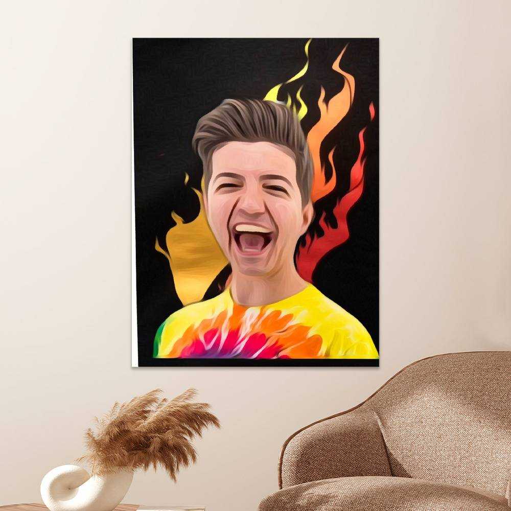 Prestonplayz Poster Art Preston Poster Wall Art Sticky Poster