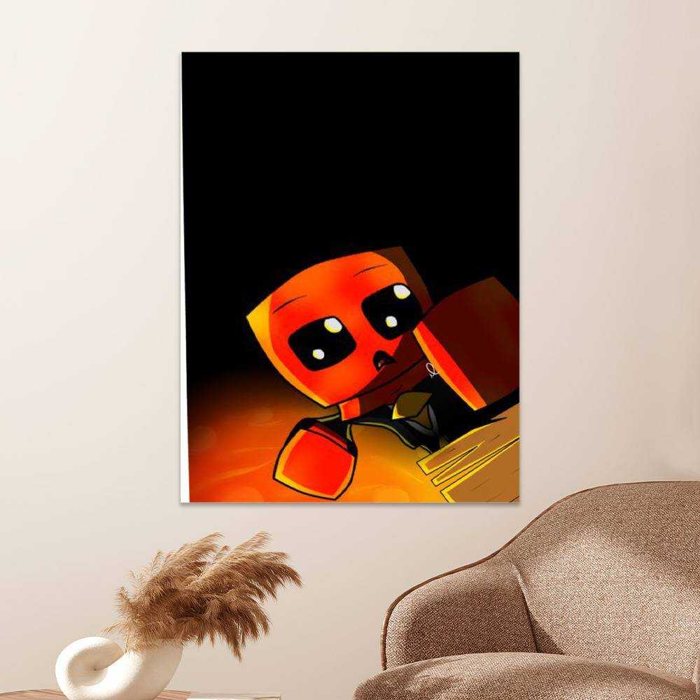Prestonplayz Poster Preston in Darkness Poster Wall Art Sticky Poster