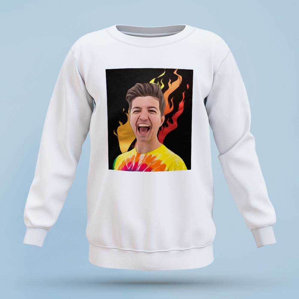 Prestonplayz Sweatshirt Classic Sweatshirt Art Preston Sweatshirt