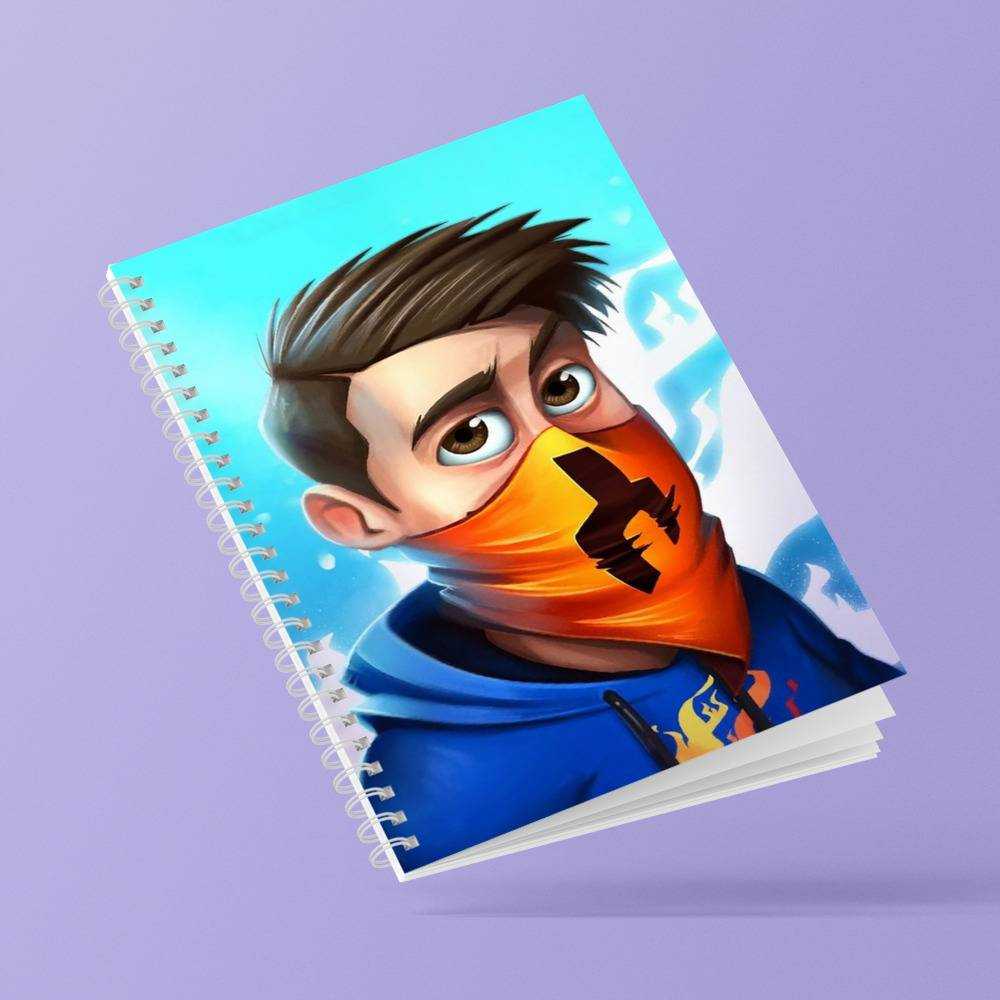 Prestonplayz Spiral Bound Notebook Journal Diary Vlogger Notebook