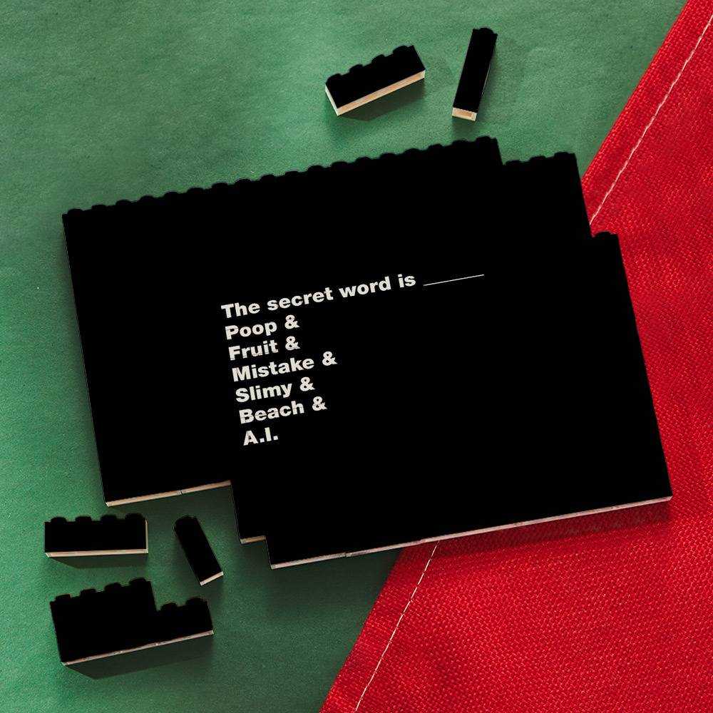 Distractible Building Blocks Secret Word Building Blocks