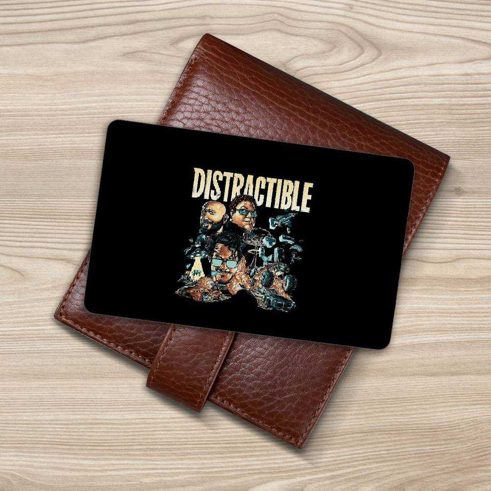 Distractible Wallet Card Distractible Photo Wallet Insert Card