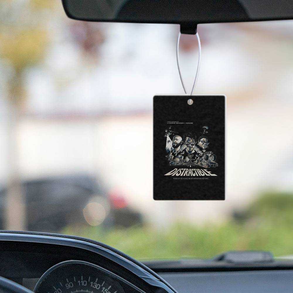 Distractible Air Freshener Car Hanging Accessoires The Distractible Podcast Air Freshener