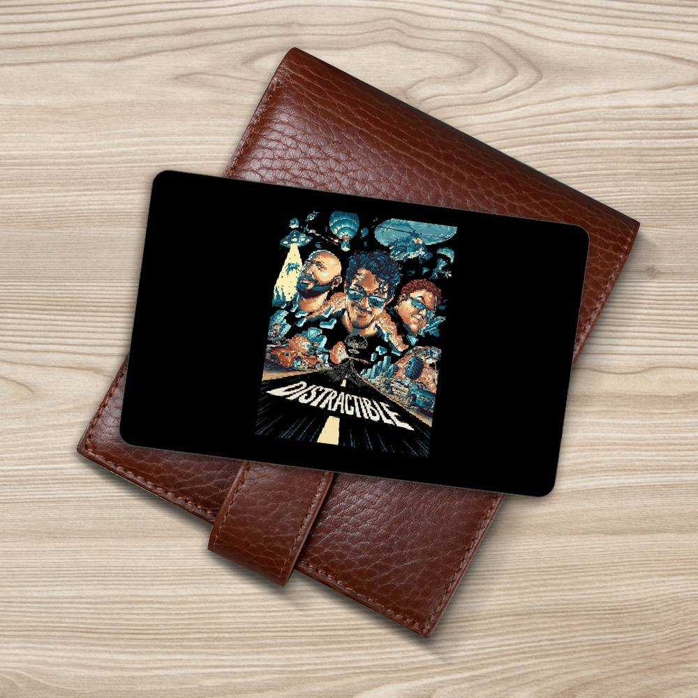 Distractible Wallet Card Wade Mark And Bob Wallet Insert Card