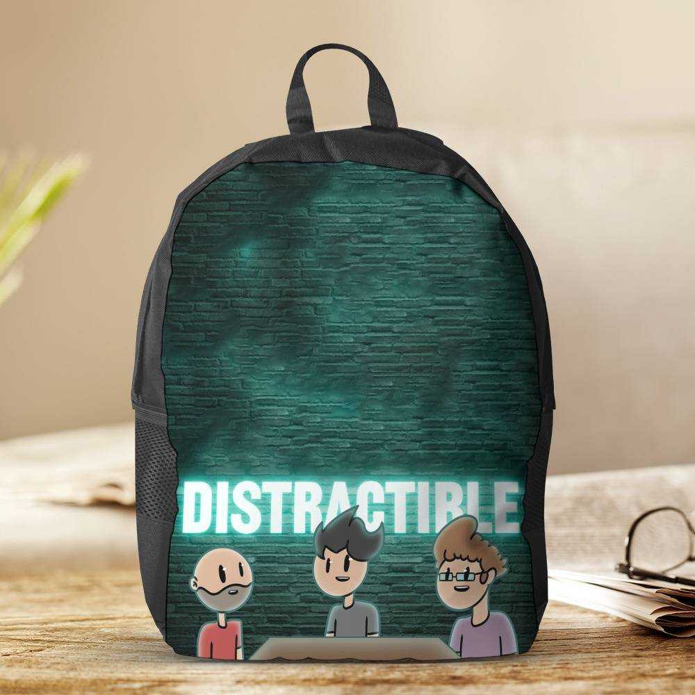 Distractible Backpack Markiplier Distractible Podcast Backpack