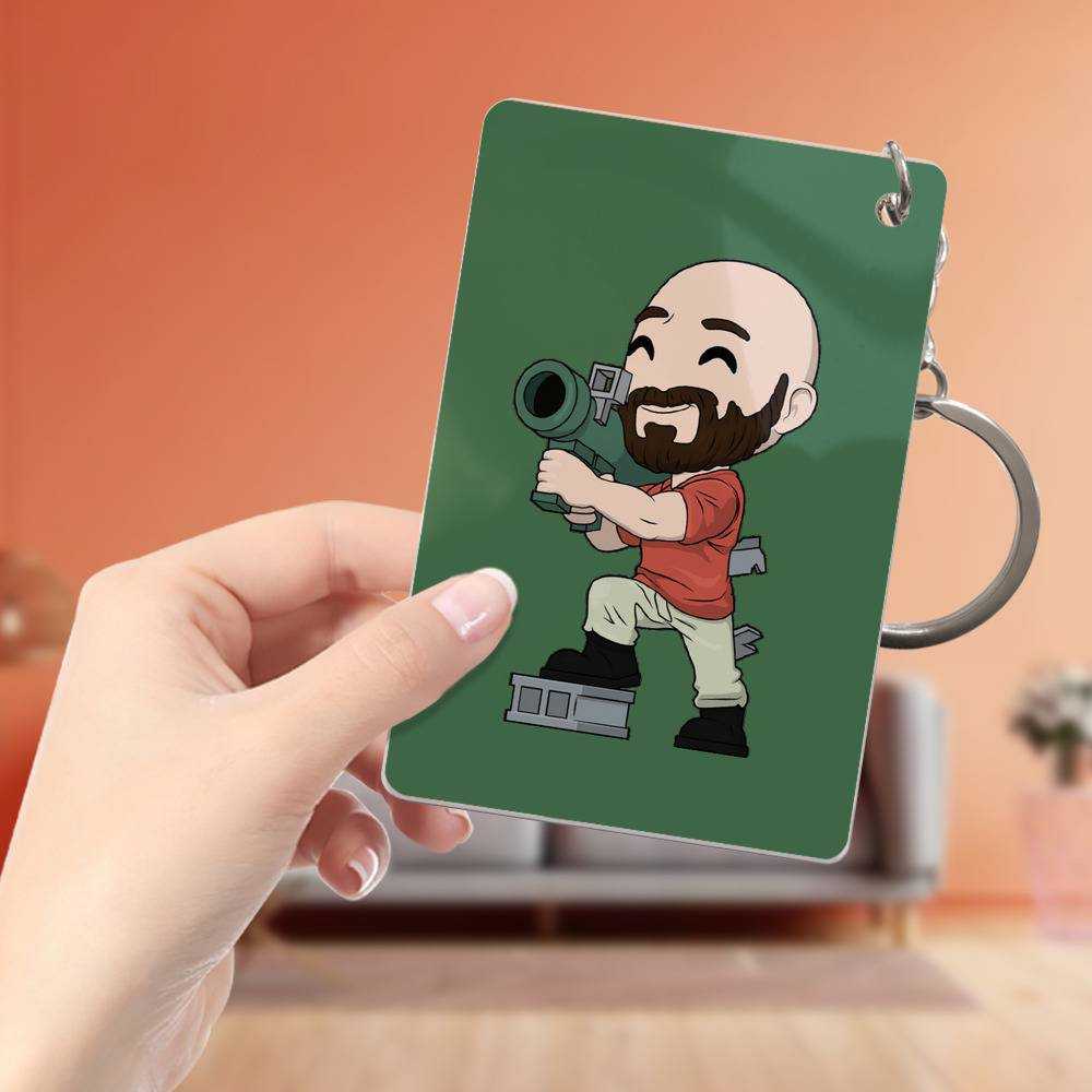 Distractible Keychain Classic Keychain