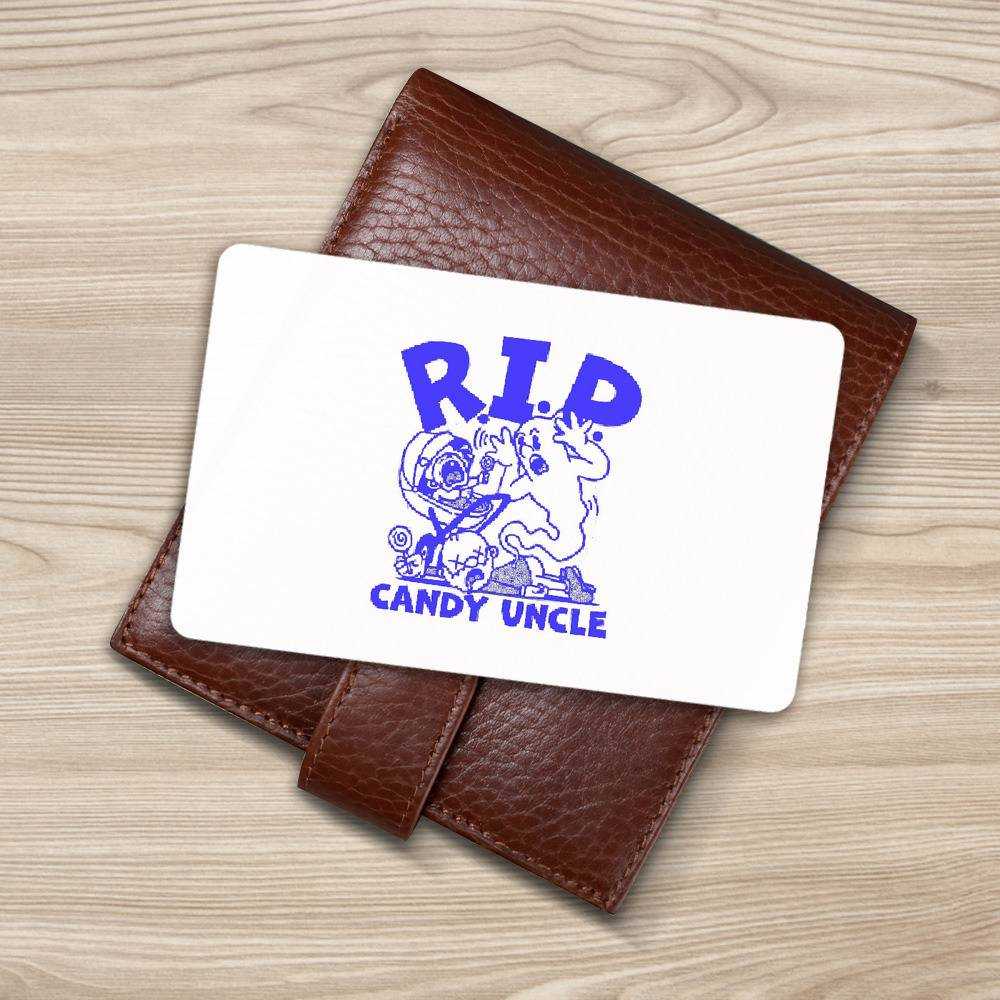 Distractible Wallet Card Distractible Candy Wallet Insert Card