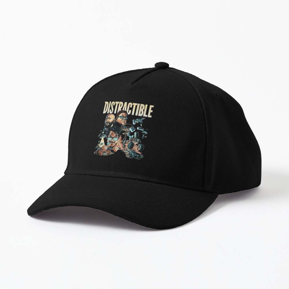 Distractible Graphic Hat, Distractible Hat, Distractible Hats#1