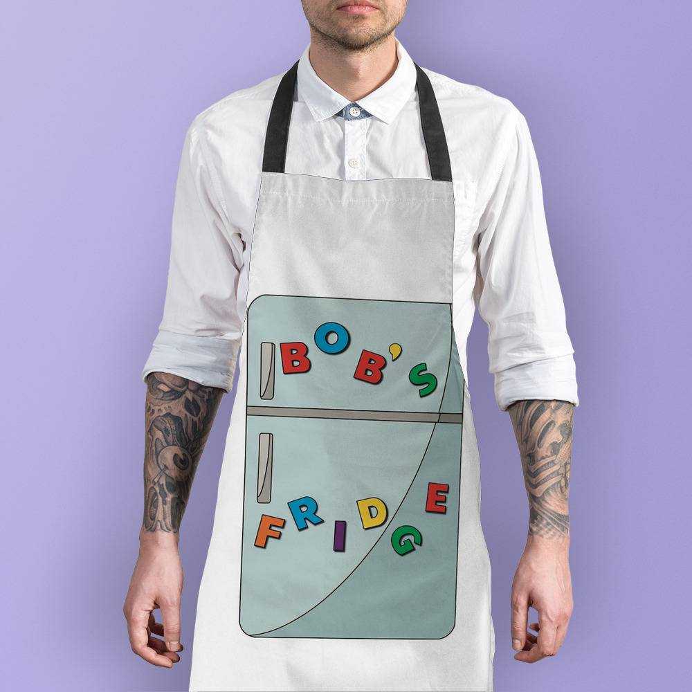 Distractible Apron Bob's Fridge Picture Apron