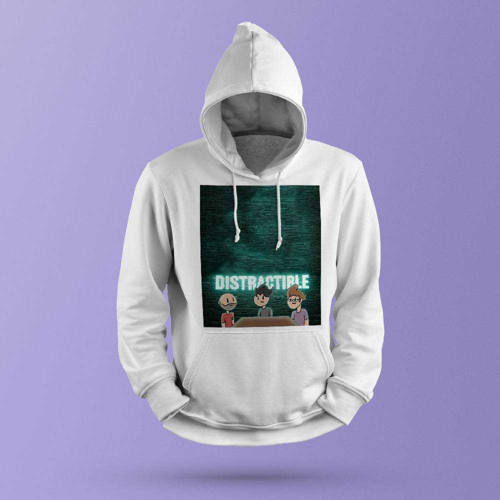 Distractible Hoodie Markiplier Distractible Podcast Hoodie