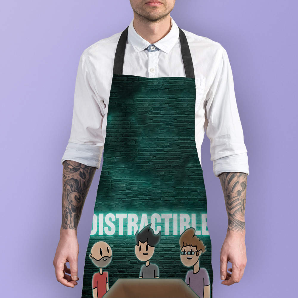 Distractible Apron Markiplier Distractible Podcast Apron