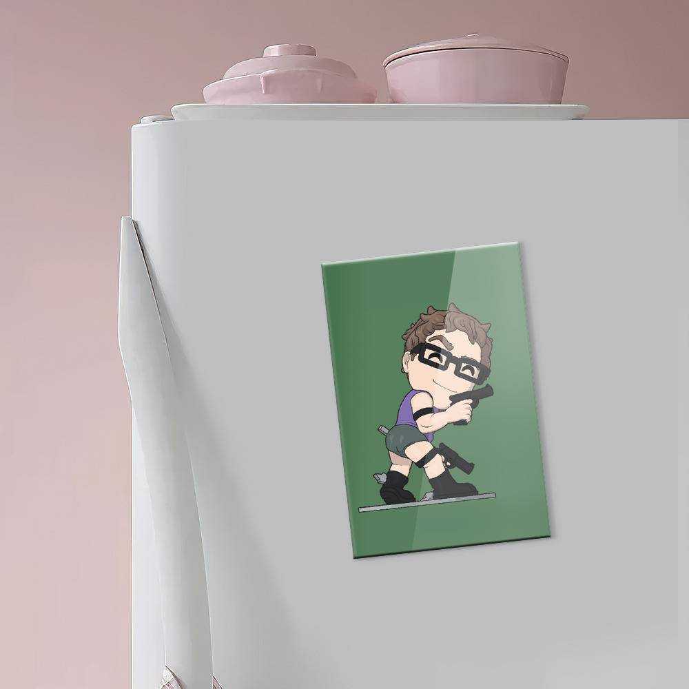 Distractible Fridge Magnet Distractible Bob Fridge Magnet