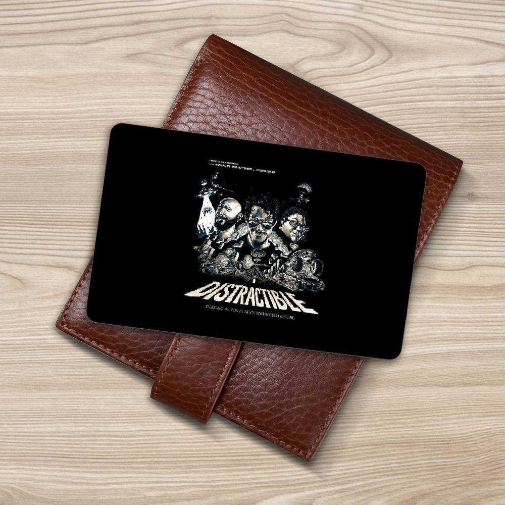 Distractible Wallet Card The Distractible Podcast Wallet Insert Card