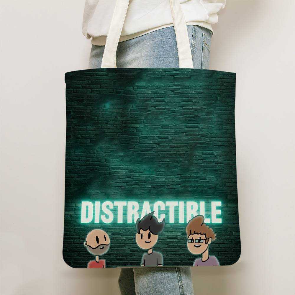 Distractible Totebag Markiplier Distractible Podcast Totebag