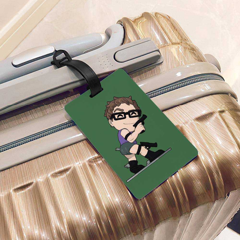 Distractible Luggage Tag Distractible Bob Luggage Tag