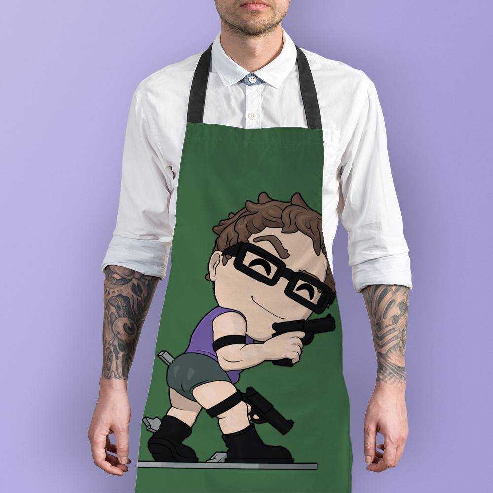 Distractible Apron Distractible Bob Apron