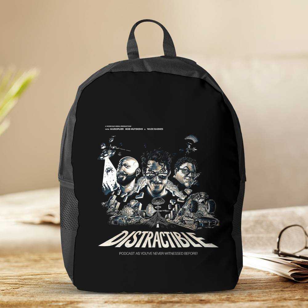 Distractible Backpack The Distractible Podcast Backpack