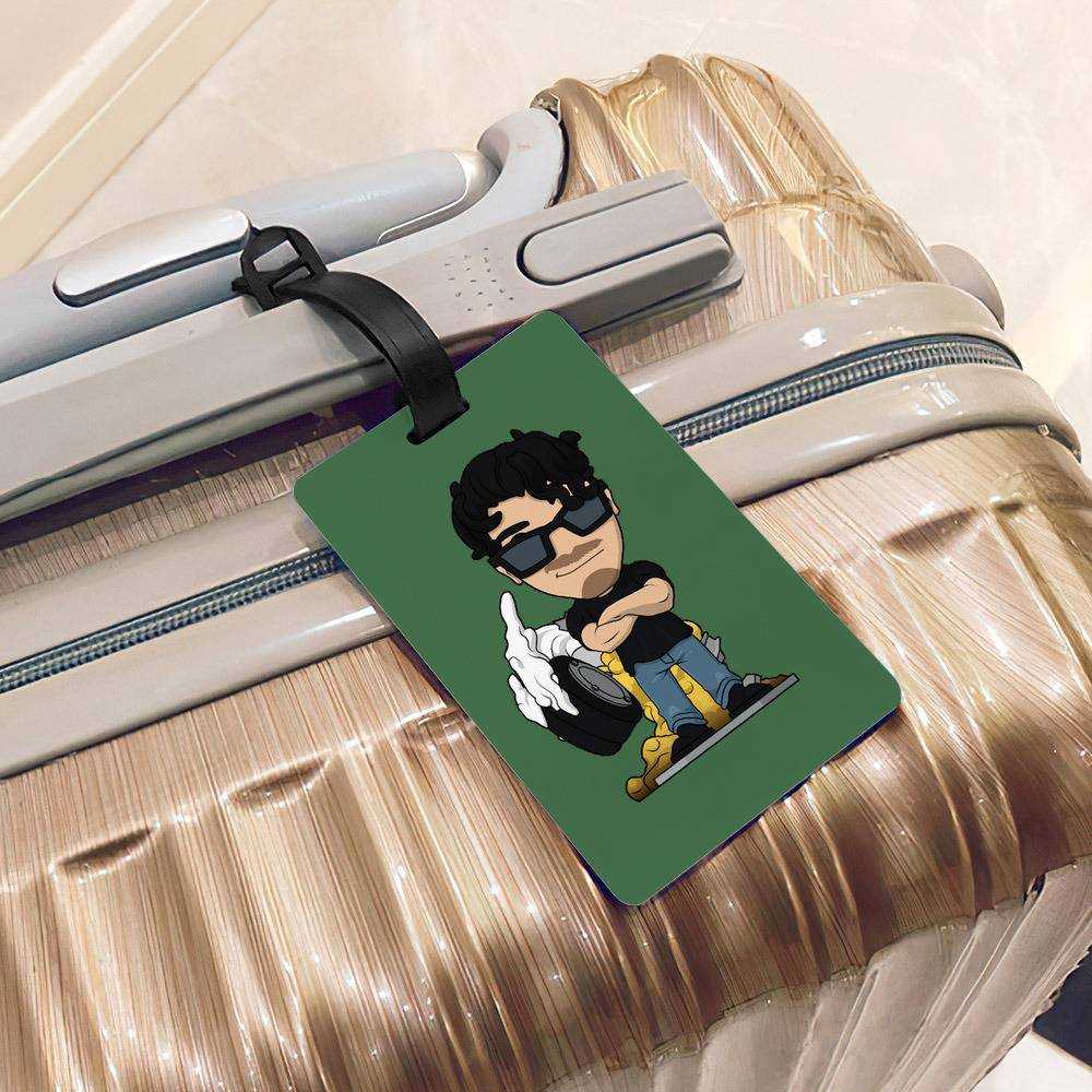 Distractible Luggage Tag Distractible Markiplier Luggage Tag