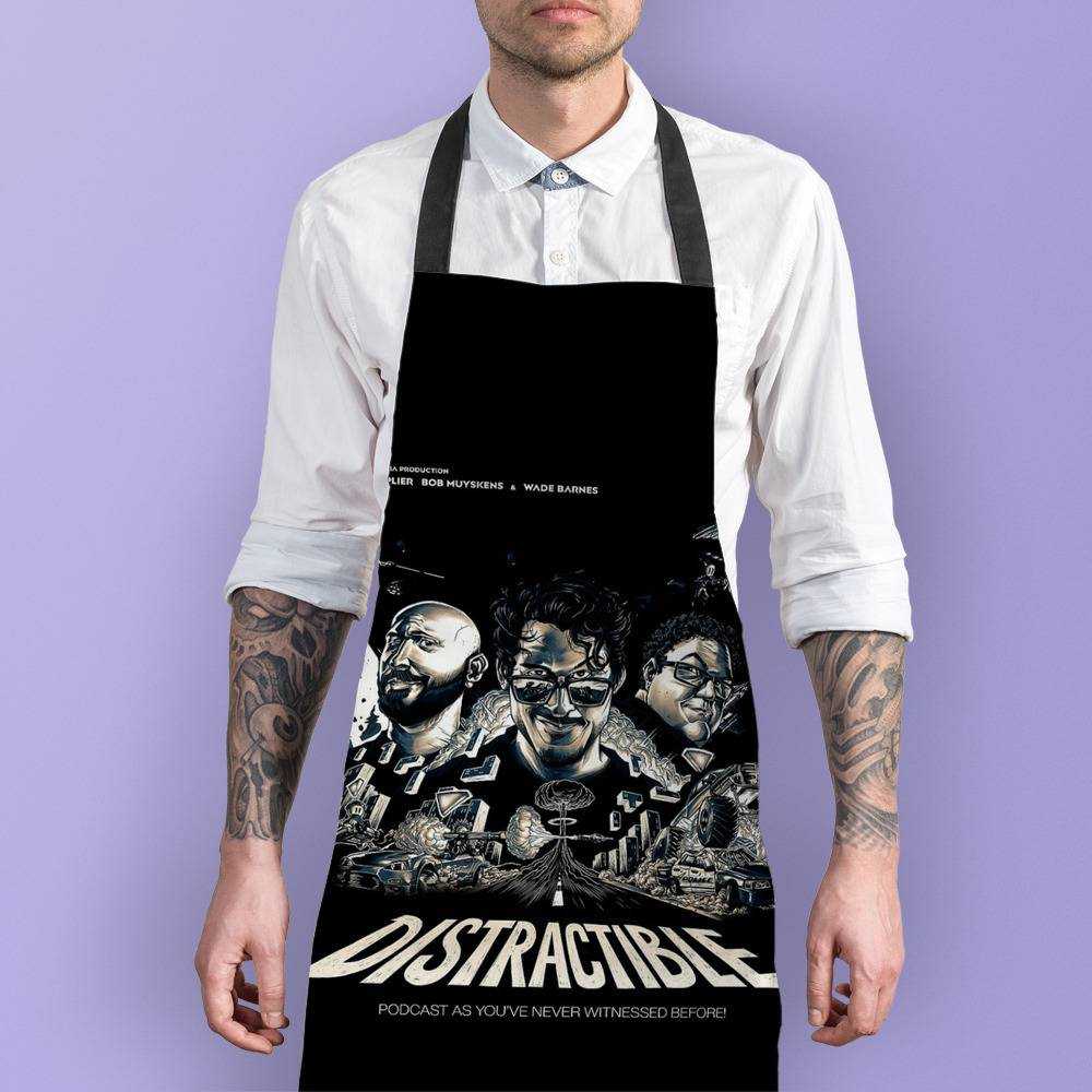 Distractible Apron The Distractible Podcast Apron