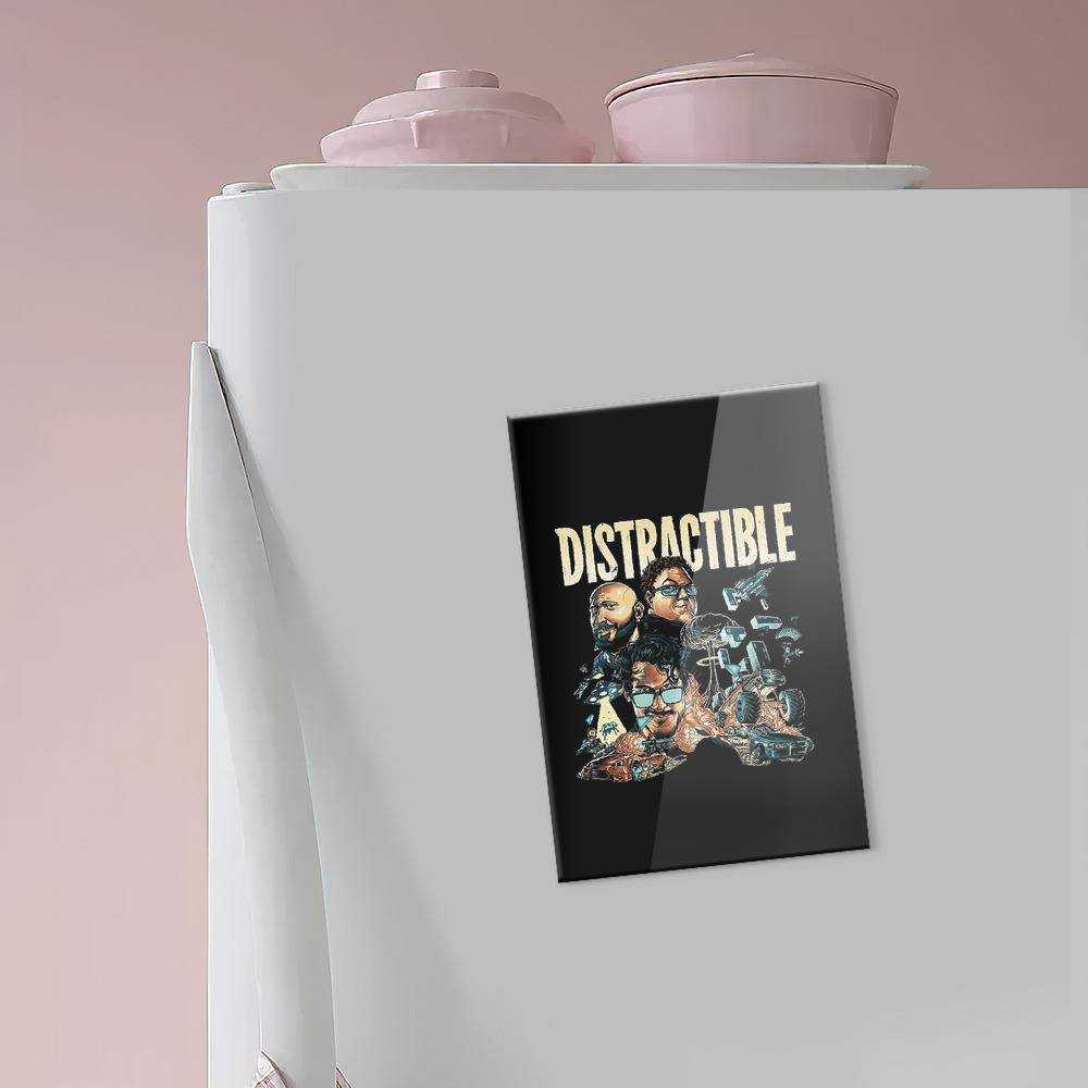 Distractible Fridge Magnet Distractible Photo Fridge Magnet
