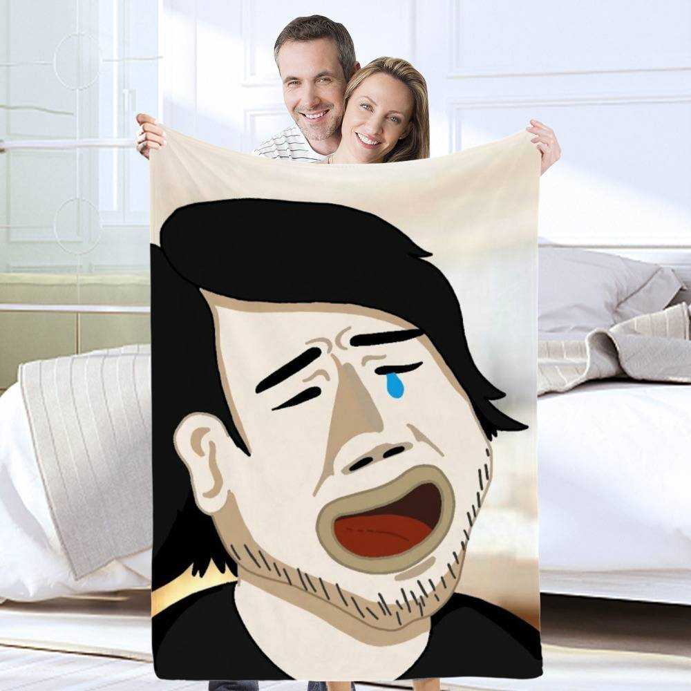 Distractible Blanket Distractible Parachuting Clowns Blanket