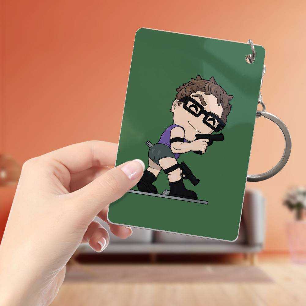 Distractible Keychain Classic Keychain