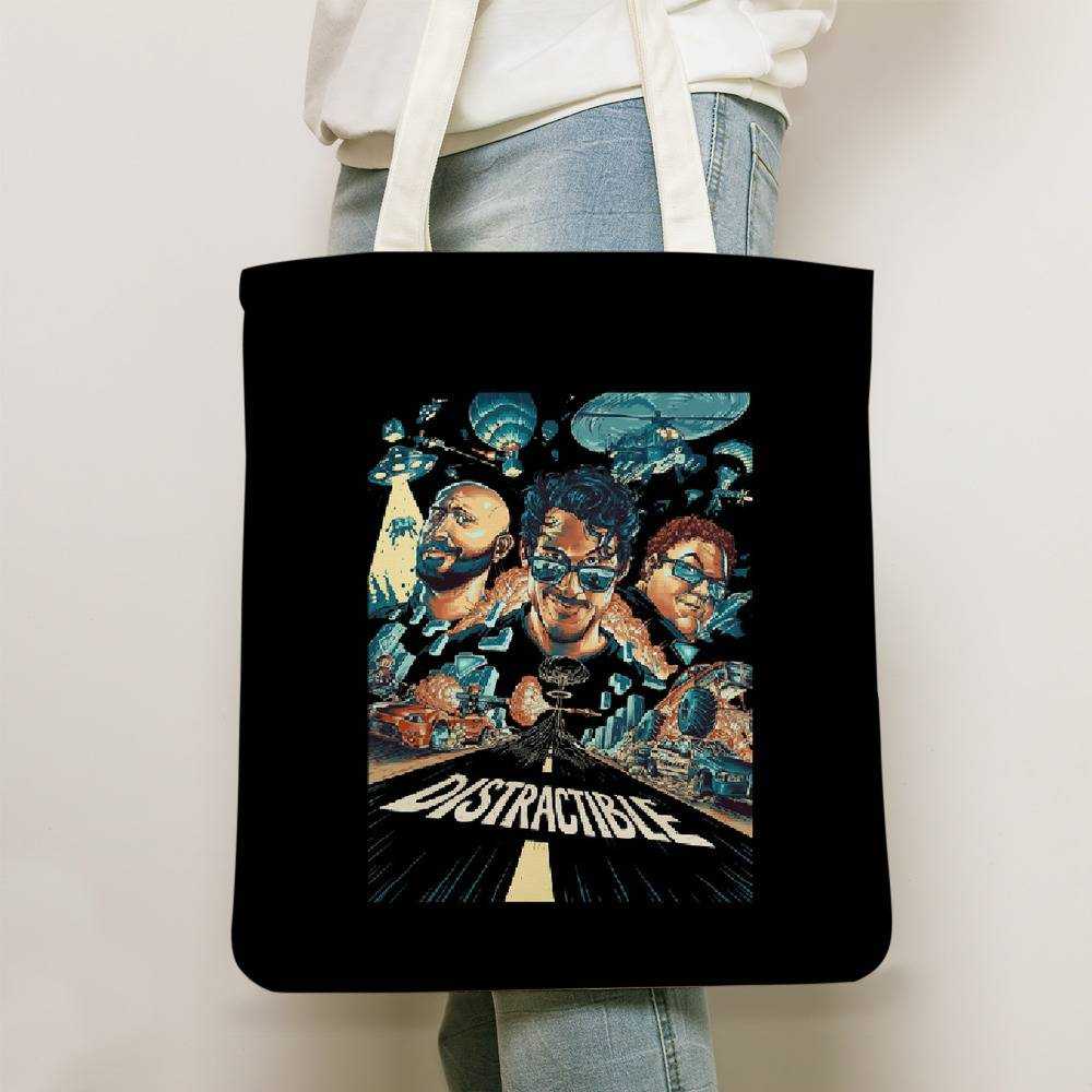Distractible Totebag Wade Mark And Bob Totebag