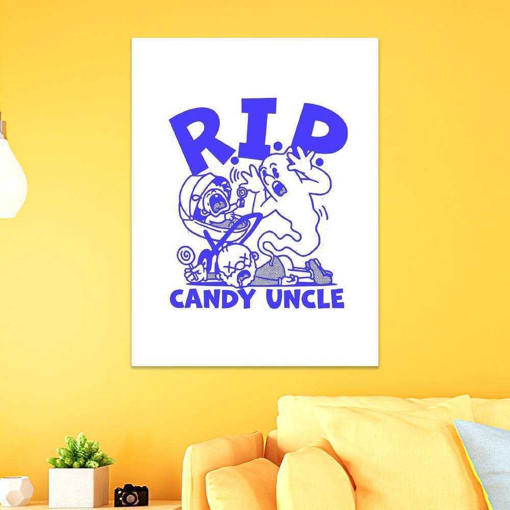 Distractible Poster Distractible Candy Poster Wall Art Sticky Poster