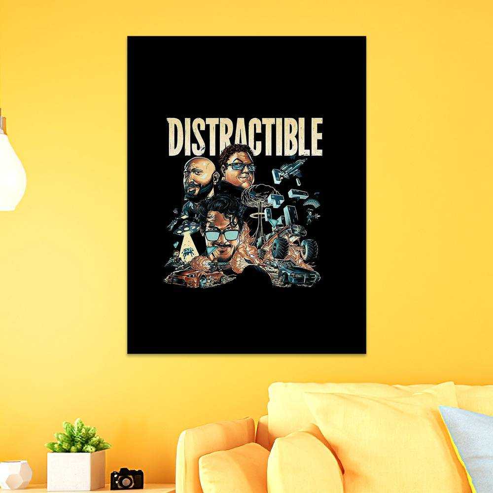 Distractible Poster Distractible Photo Poster Wall Art Sticky Poster