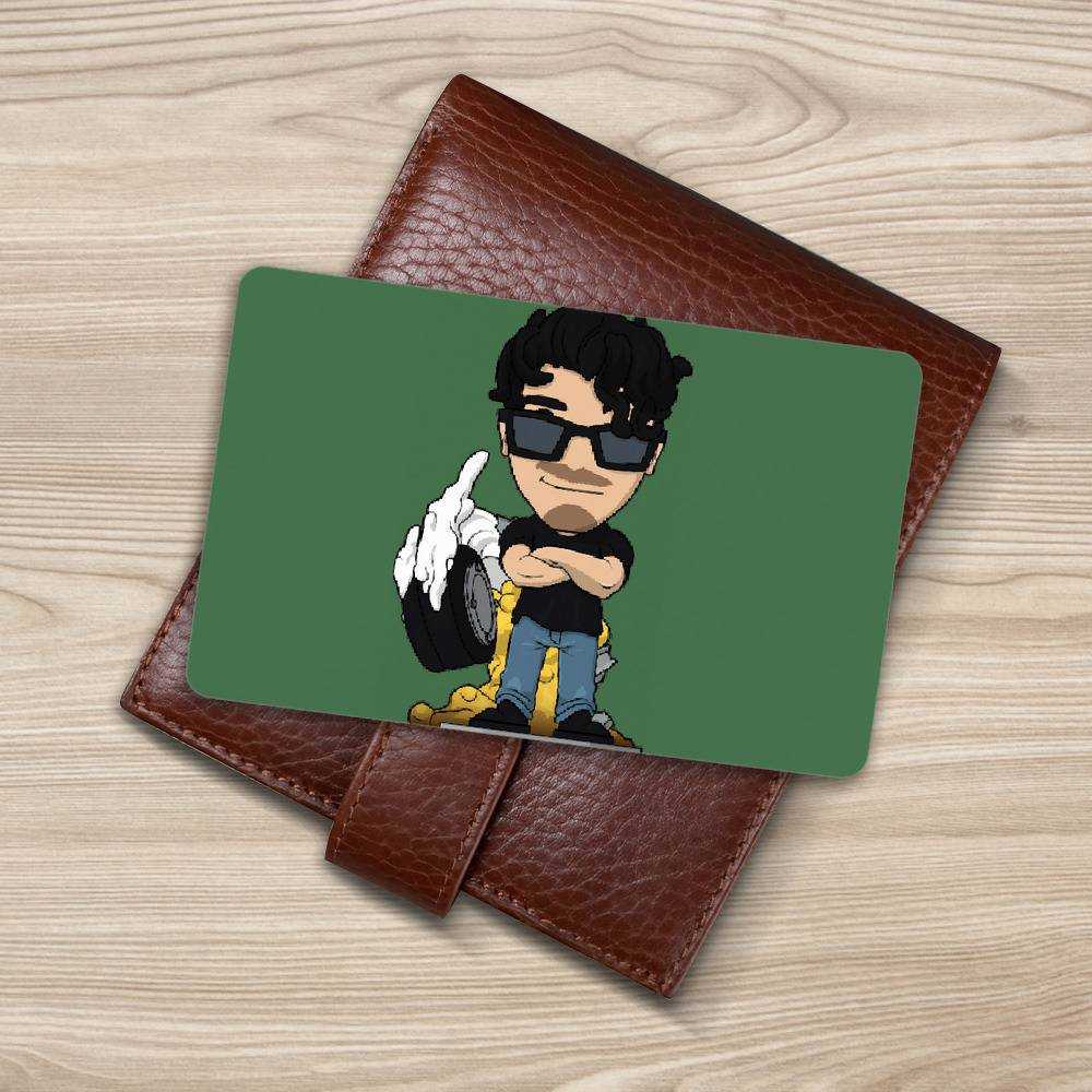 Distractible Wallet Card Distractible Markiplier Wallet Insert Card