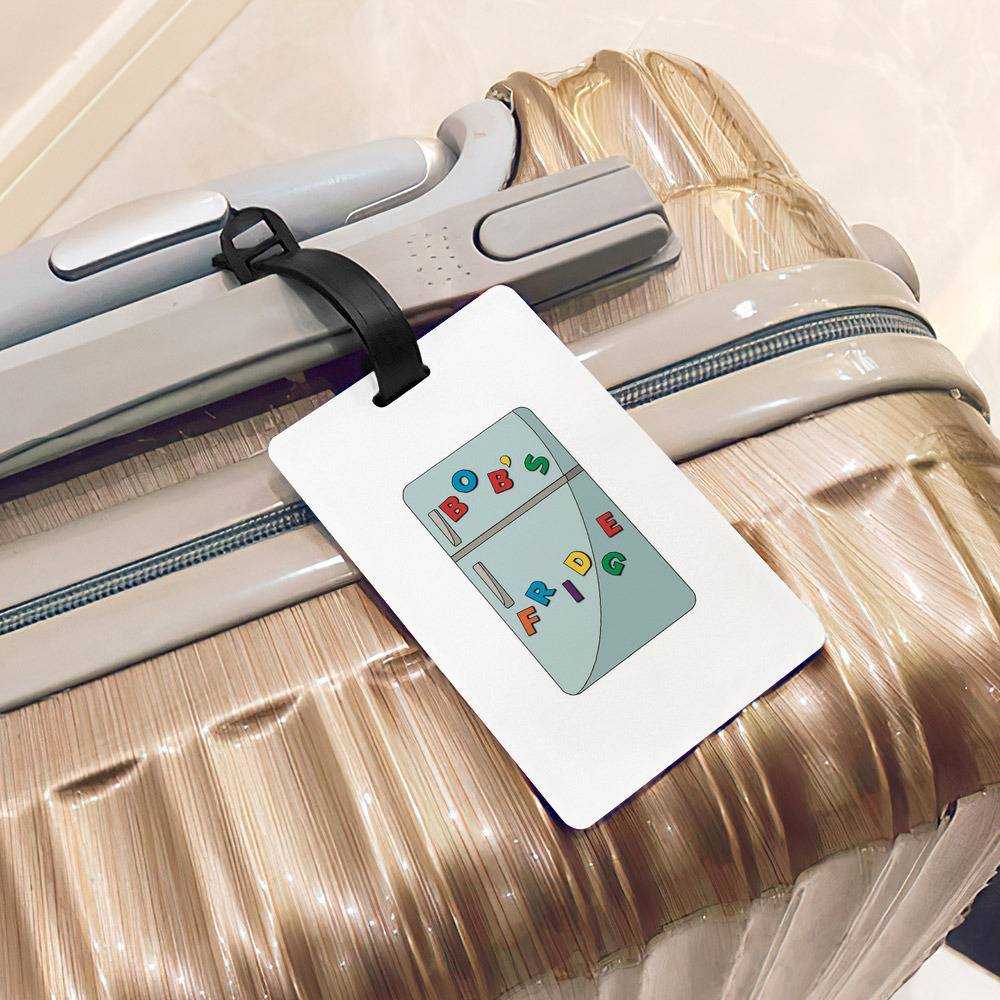 Distractible Luggage Tag Bob's Fridge Picture Luggage Tag