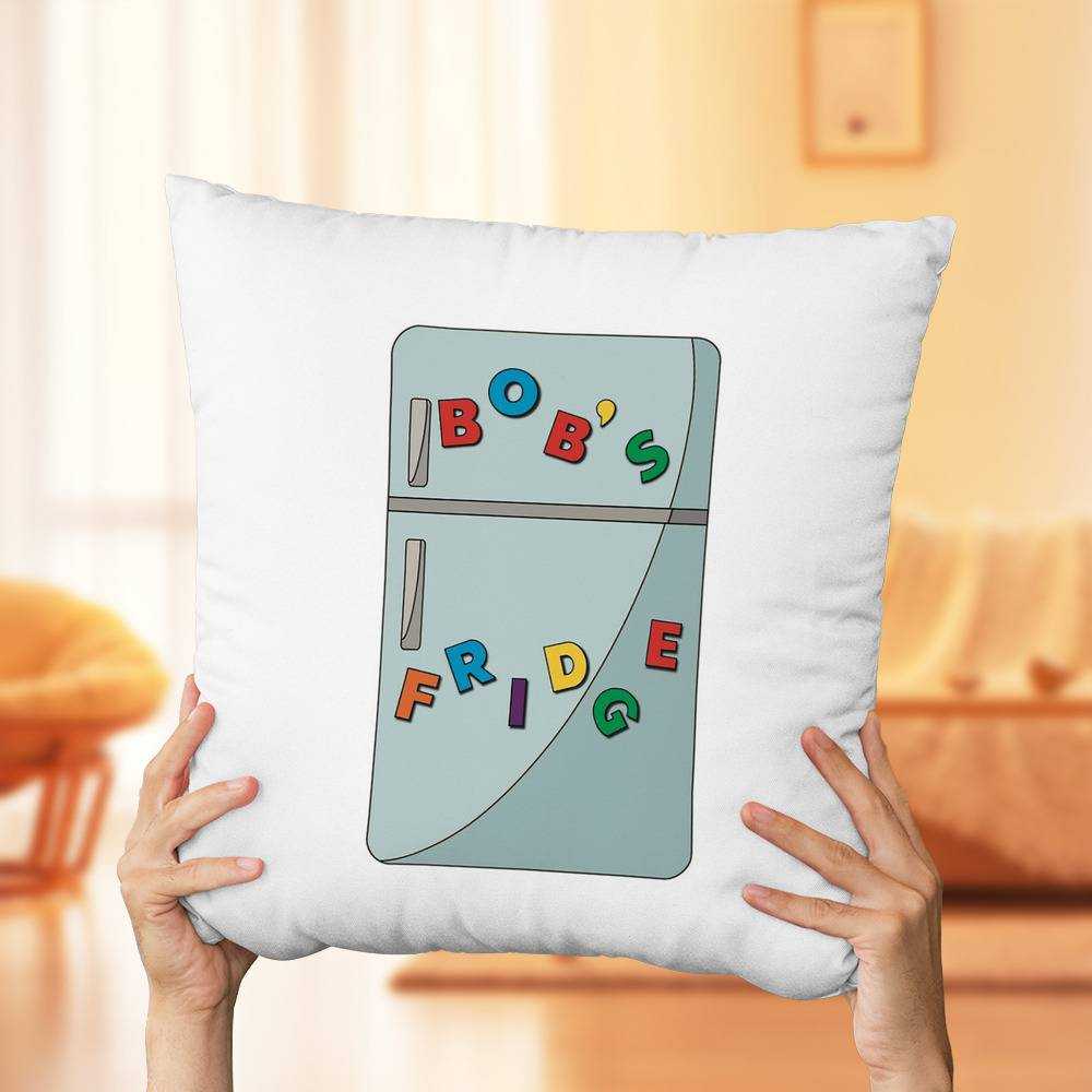 Distractible Pillow Bob's Fridge Picture Pillow