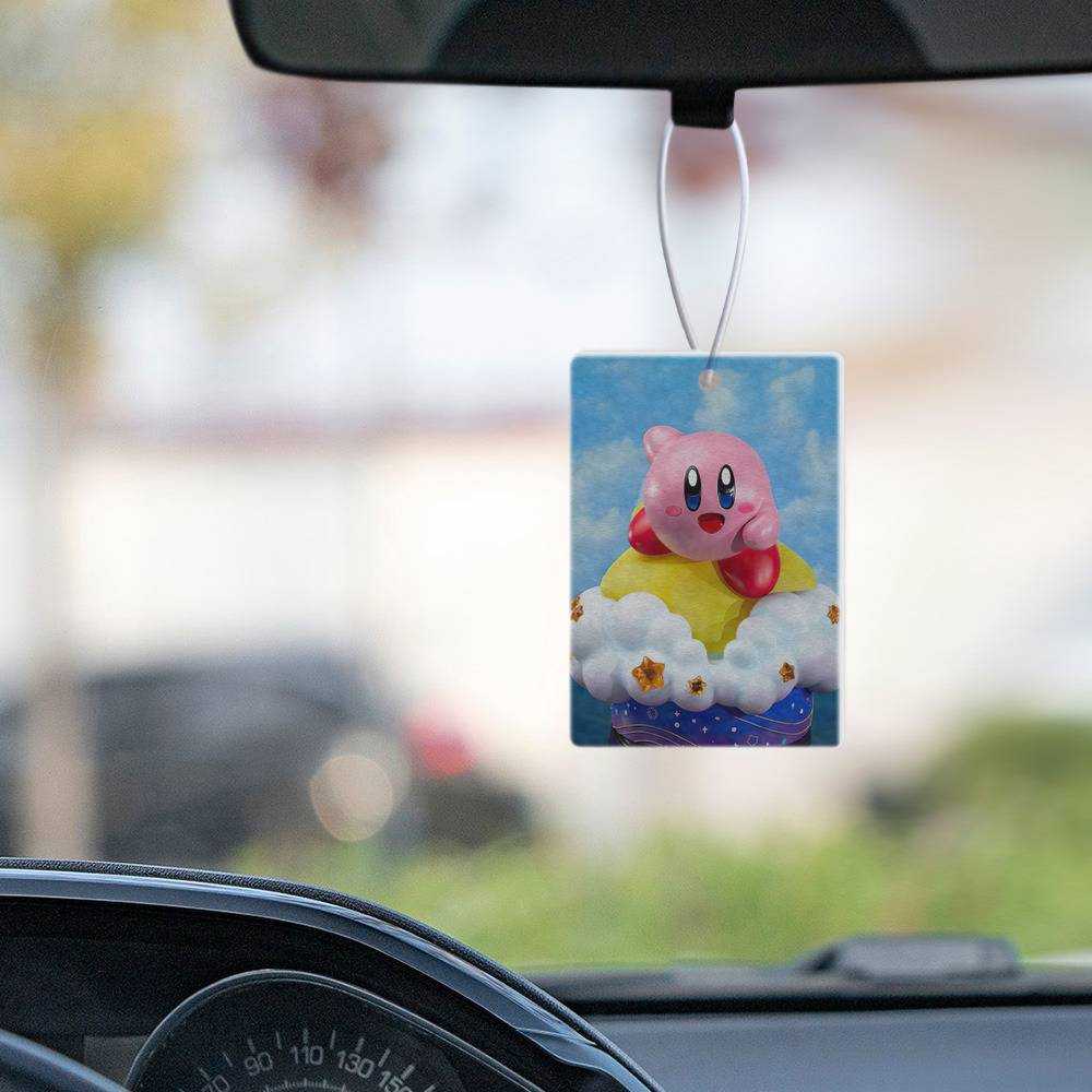 Kirby Auto Rückspiegel Ornament, Lustiges Kirby Meme Auto