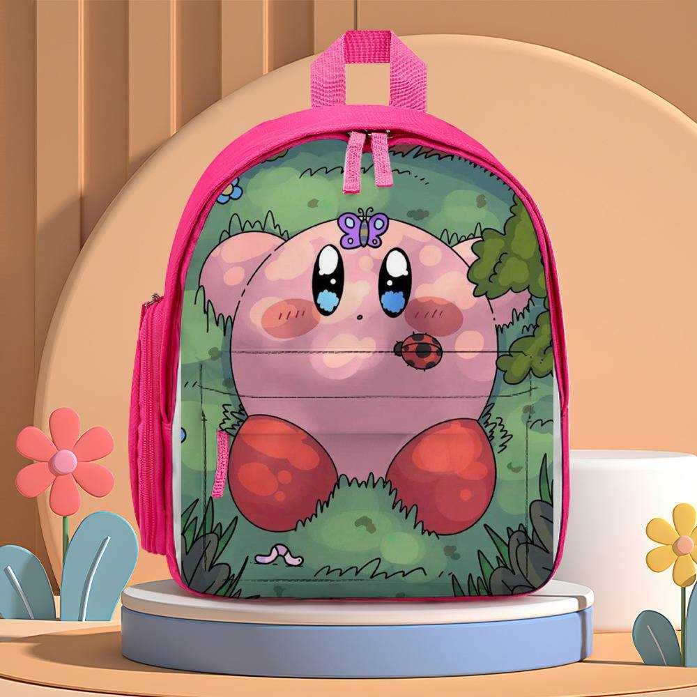 Kirby Backpack with Lunch Box Butterfly Heat Insulated Lunchbox