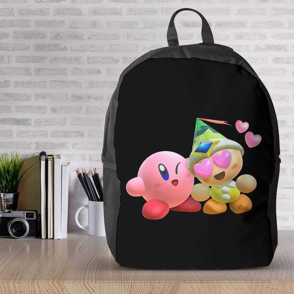 Kirby Backpack with Lunch Box Butterfly Heat Insulated Lunchbox