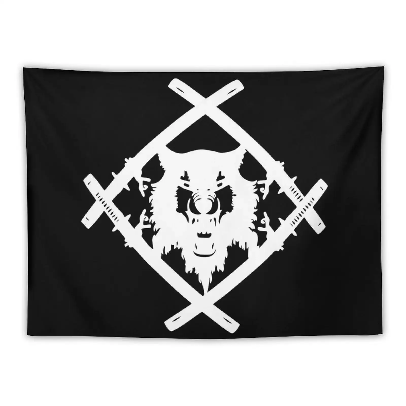 Xavier Wulf Merch Xavier Wulf Logo Tapestry Tapete