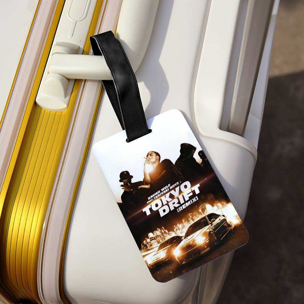 Xavier Wulf Luggage Tag Classic Celebrity Luggage Tag Tokyo Drift by Xavier Wulf Luggage Tag